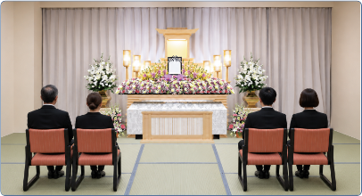 ささやかな家族葬式場