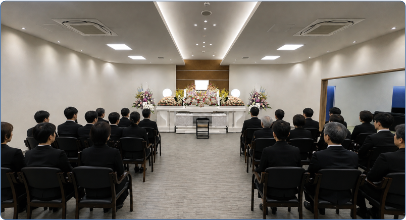 ゆったり家族葬式場