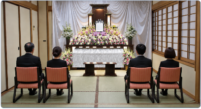 ささやかな家族葬式場
