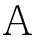 A
